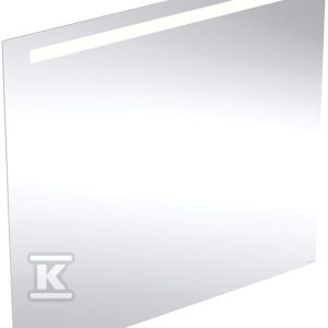 Option Basic Square Podświetlane lustro, B100cm, H90cm, T3.2cm, oświetlenie u góry, Aluminium anodyzowane 502.814.00.1 Option Basic Square Podświetlane lustro, B100cm, H90cm, T3.2cm, oświetlenie u góry, Aluminium anodyzowane 502.814.00.1