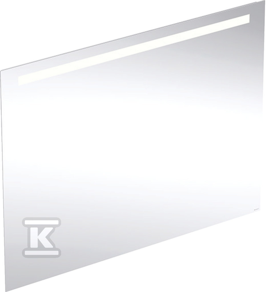 Option Basic Square Podświetlane lustro, B120cm, H90cm, T3.2cm, oświetlenie u góry, Aluminium anodyzowane 502.815.00.1 - obrazek 1