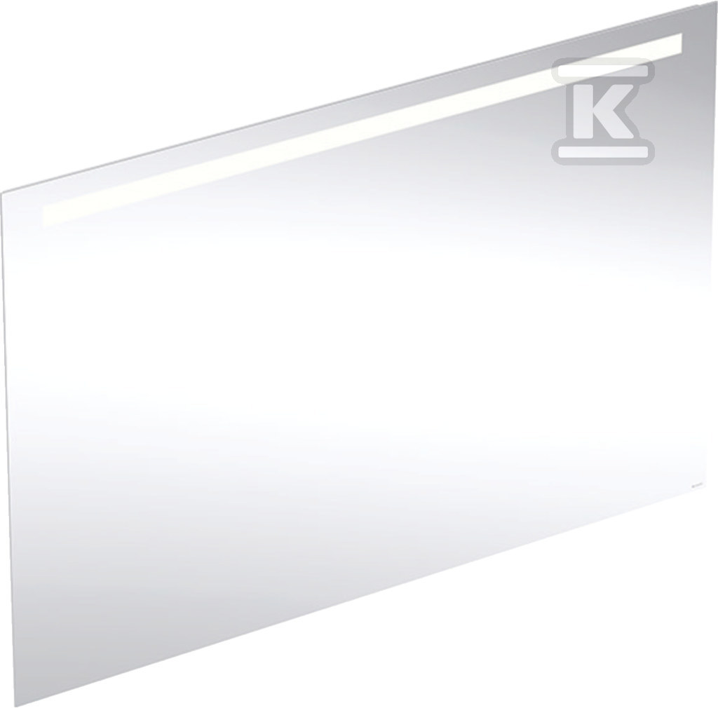 Option Basic Square Podświetlane lustro, B140cm, H90cm, T3.2cm, oświetlenie u góry, Aluminium anodyzowane 502.816.00.1 - obrazek 1