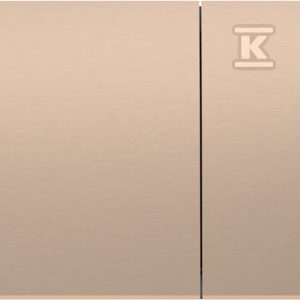 Przycisk uruchamiający Geberit Sigma70, przedni, stal nierdzewna czerwone złoto, prostokątny 115.622.QB.1