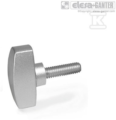 Śruba motylkowa GN 433-NI-26-M6-20-MT Z040376 - obrazek 1