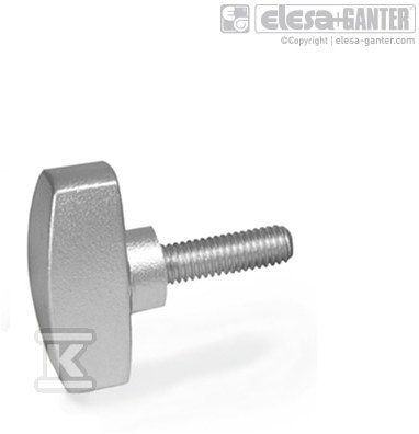 Śruba motylkowa GN 433-NI-34-M8-16-MT Z040381 - obrazek 1