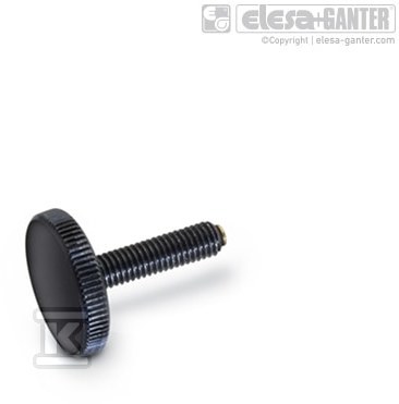 Wkręt dociskowy GN 653.10-M6-25-ST-KU Z047858 - obrazek 1
