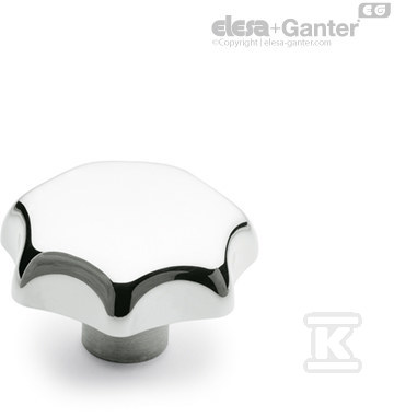 Pokrętło zaciskowe DIN 6336-AL-40-M8-E-PL Z016991