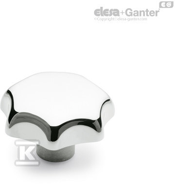 Pokrętło zaciskowe DIN 6336-AL-50-M10-E-PL Z016999