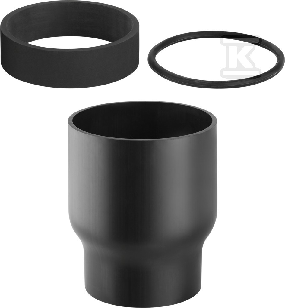 Mufa termokurczliwa PEHD 40x60 z uszczelką, kolor czarny (kanalizacja HDPE) 152.154.16.1 - obrazek 1