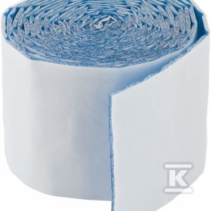 Taśma PE samoprzylepna wym.70x3mm, zwój dł.3.6m, do izolacji akustycznej rur i kształtek kanalizacyjnych, do montażu podtynkowego, kolor jasno-niebieski (kanalizacja HDPE) 300.007.00.2 Taśma PE samoprzylepna wym.70x3mm, zwój dł.3.6m, do izolacji akustycznej rur i kształtek kanalizacyjnych, do montażu podtynkowego, kolor jasno-niebieski (kanalizacja HDPE) 300.007.00.2