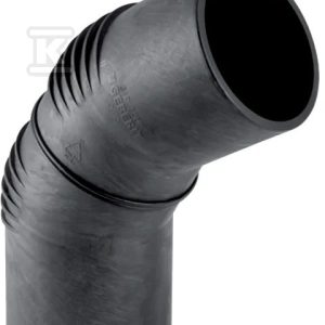 Kolano PE Silent-db20 HT 90/88.5 długie sanitarne, do kanalizacji wewnętrznej niskoszumowej, kolor czarny 308.885.14.1 Kolano PE Silent-db20 HT 90/88.5 długie sanitarne, do kanalizacji wewnętrznej niskoszumowej, kolor czarny 308.885.14.1