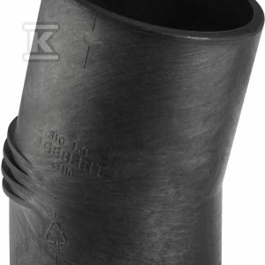 Kolano PE Silent-db20 HT 110/15 krótkie sanitarne, do kanalizacji wewnętrznej niskoszumowej, kolor czarny 310.150.14.1 Kolano PE Silent-db20 HT 110/15 krótkie sanitarne, do kanalizacji wewnętrznej niskoszumowej, kolor czarny 310.150.14.1