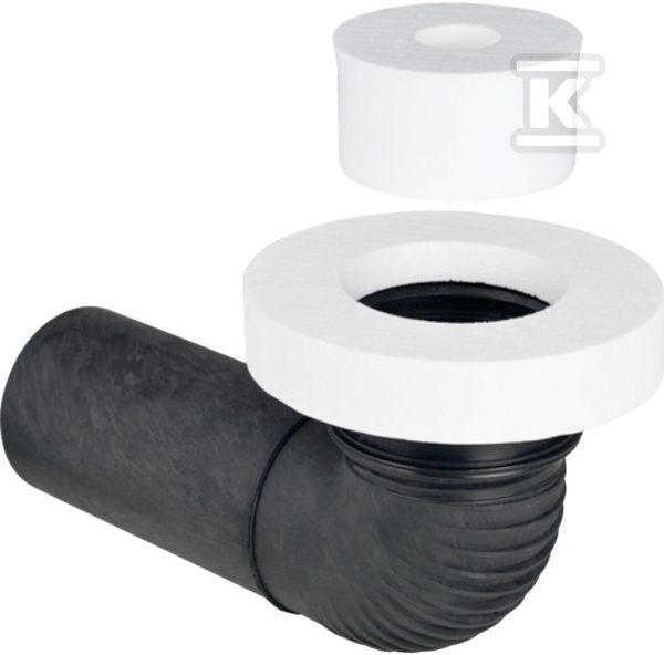 Przyłącze dachowe DN110X110mm poziome, z izolacją przeciwroszeniową i prostym króćcem z kielichem 310.970.00.1