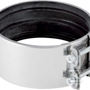 Opaska łącząca przejściowa PEHD-SILENT 50×50, stal nierdzewna (kanalizacja HDPE) 359.424.00.2