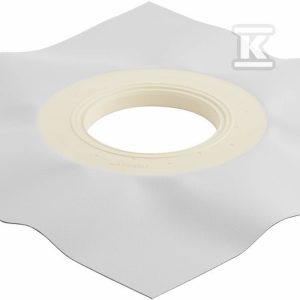 Kołnierz przyłączeniowy do wpustów dachowych EPDM-Resistit, wym.50x50cm, do przyłączania do folii dachowych (Pluvia) 359.577.00.1 Kołnierz przyłączeniowy do wpustów dachowych EPDM-Resistit, wym.50x50cm, do przyłączania do folii dachowych (Pluvia) 359.577.00.1