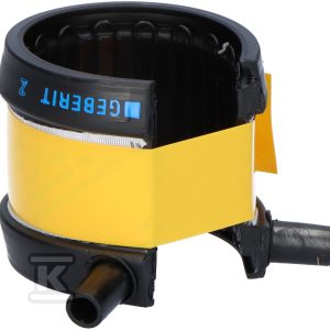 Opaska elektrooporowa PEHD 50 do punktów stałych, 2-elementowa, kolor czarny (kanalizacja HDPE) 361.776.16.1