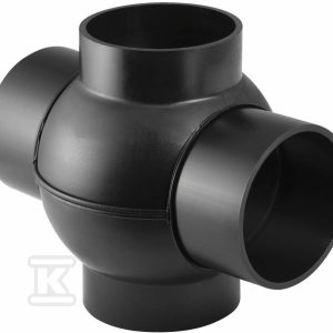 Złączka wielorozgałęźna (4-rozgałęźna) PEHD 88.5st./podejście co 180st. 63x63x63, kolor czarny (kanalizacja HDPE) 364.270.16.1 Złączka wielorozgałęźna (4-rozgałęźna) PEHD 88.5st./podejście co 180st. 63x63x63, kolor czarny (kanalizacja HDPE) 364.270.16.1