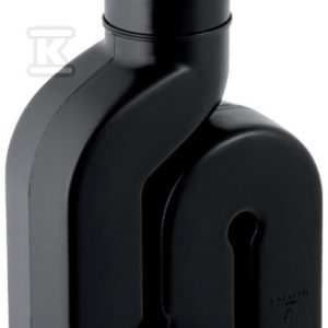 Syfon PEHD 75 do pionów deszczowych z rewizją 50mm odpływ pionowy, przepustowość 3,8l/s, wysokość zasyfonowania 70mm, kolor czarny (kanalizacja HDPE) 365.813.16.1 Syfon PEHD 75 do pionów deszczowych z rewizją 50mm odpływ pionowy, przepustowość 3,8l/s, wysokość zasyfonowania 70mm, kolor czarny (kanalizacja HDPE) 365.813.16.1
