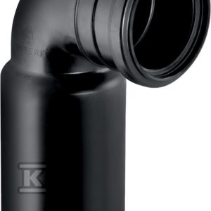 Kolano PEHD 90×90/90 odpływowe, przyłączeniowe do wiszącej miski WC, do elementów montażowych Duofix i GIS, kolor czarny (kanalizacja HDPE) 366.061.16.1 Kolano PEHD 90×90/90 odpływowe, przyłączeniowe do wiszącej miski WC, do elementów montażowych Duofix i GIS, kolor czarny (kanalizacja HDPE) 366.061.16.1