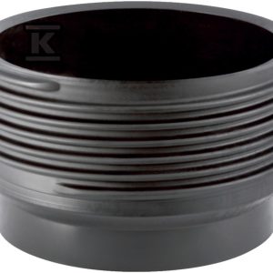 Złączka PEHD 110xGZ1/4″ gwint zewnętrzny, kolor czarny (kanalizacja HDPE) 367.784.16.1