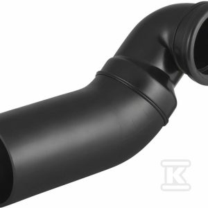 Kolano PEHD 110×110/90 niecentryczne lewe, odpływowe, przyłączeniowe do wiszącej miski WC, z rozszerzeniem, kolor czarny (kanalizacja HDPE) 367.902.16.1 Kolano PEHD 110×110/90 niecentryczne lewe, odpływowe, przyłączeniowe do wiszącej miski WC, z rozszerzeniem, kolor czarny (kanalizacja HDPE) 367.902.16.1