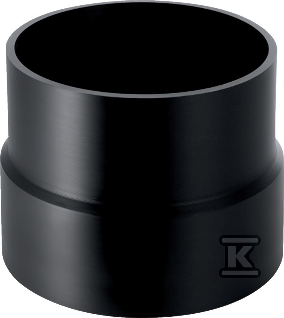 Złączka przejściowa PEHD-żeliwo 200x210, kolor czarny (kanalizacja HDPE) 370.738.16.1 - obrazek 1