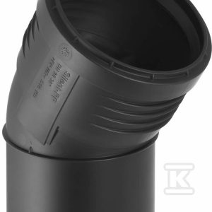Kolano Silent-PP HT 32/30 sanitarne, do kanalizacji wewnętrznej niskoszumowej, kolor czarny 390.021.14.1 Kolano Silent-PP HT 32/30 sanitarne, do kanalizacji wewnętrznej niskoszumowej, kolor czarny 390.021.14.1