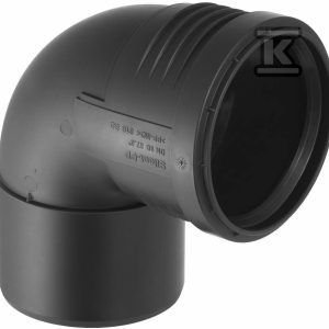 Kolano Silent-PP HT 32/87.5 sanitarne, do kanalizacji wewnętrznej niskoszumowej, kolor czarny 390.024.14.1 Kolano Silent-PP HT 32/87.5 sanitarne, do kanalizacji wewnętrznej niskoszumowej, kolor czarny 390.024.14.1