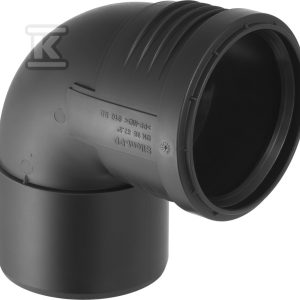 Kolano Silent-PP HT 110/87.5 sanitarne, do kanalizacji wewnętrznej niskoszumowej, kolor czarny 390.524.14.1 Kolano Silent-PP HT 110/87.5 sanitarne, do kanalizacji wewnętrznej niskoszumowej, kolor czarny 390.524.14.1