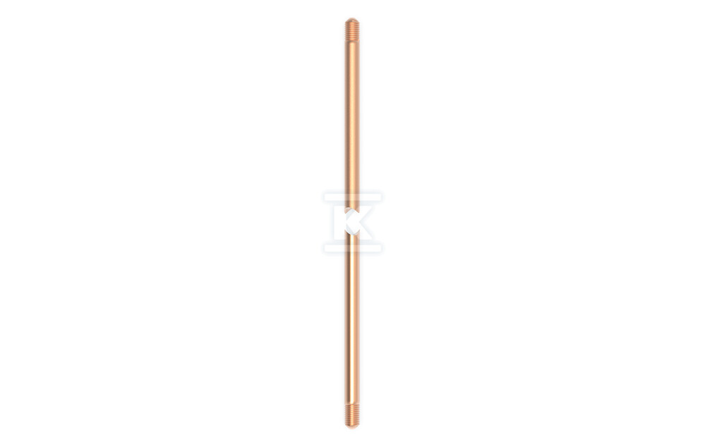 Pręt uziomowy 1,5m 250um 5/8" MI 14210104 - obrazek 1