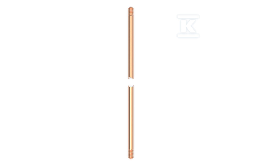 Pręt uziomowy 1,5m 250um 3/4" MI 14211104 - obrazek 1