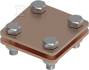 Złącze uniwersalne 2-elementowe 60x60 bed/bed CU 21400103 - obrazek 1