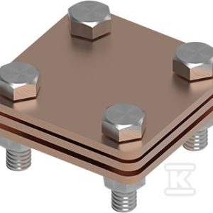 Złącze uniwersalne 3-elementowe 60×60 bed/bed CU 21401103