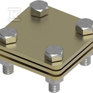 Złącze uniwersalne 3-elementowe 60×60 BED/BED MS 21401110