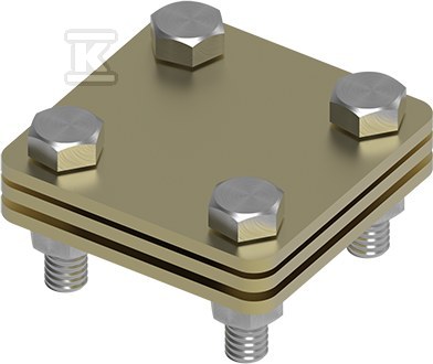 Złącze uniwersalne 3-elementowe 60x60 BED/BED MS 21401110 - obrazek 1