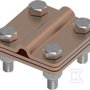 Złącze uniwersalne 3-elementowe 60×60 bed/DR8 CU 21401203