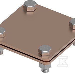 Złącze uniwersalne 2-elementowe 80×80 bed/bed CU 21500103 Złącze uniwersalne 2-elementowe 80×80 bed/bed CU 21500103
