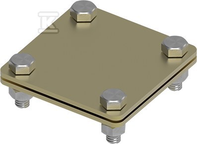 Złącze uniwersalne 2-elementowe 80x80 BED/BED MS 21500110 - obrazek 1