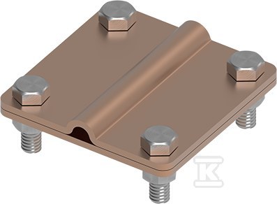Złącze uniwersalne 2-elementowe 80×80 bed/DR8 CU 21500203