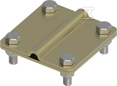 Złącze uniwersalne 2-elementowe 80x80 BED/DR8 MS 21500210 - obrazek 1