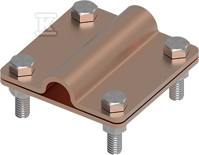 Złącze uniwersalne 2-elementowe 80x80 bed/pręt16 CU 21500303 - obrazek 1