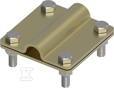 Złącze uniwersalne 2-elementowe 80x80 BED/PRĘT16 MS 21500310 - obrazek 1