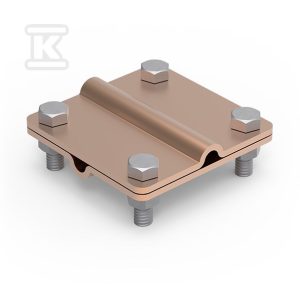 Złącze uniwersalne 2-elementowe 80×80 DR8/DR8 CU 21500403