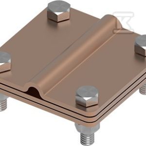 Złącze uniwersalne 3-elementowe 80×80 bed/DR8 CU 21501203