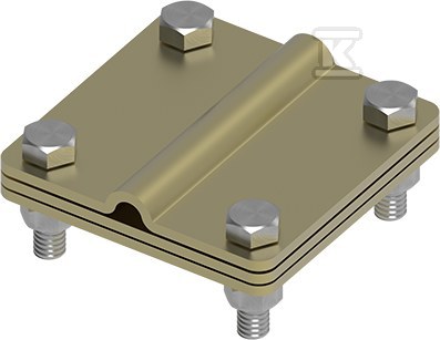 Złącze uniwersalne 3-elementowe 80x80 BED/DR8 MS 21501210 - obrazek 1