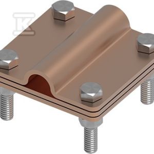 Złącze uniwersalne 3-elementowe 80×80 bed/pręt16 CU 21501303