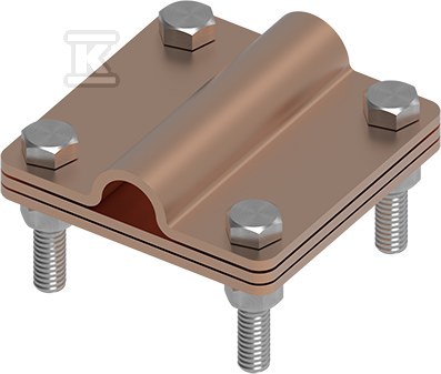 Złącze uniwersalne 3-elementowe 80x80 bed/pręt16 CU 21501303 - obrazek 1