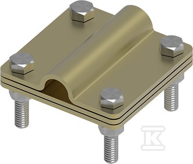 Złącze uniwersalne 3-elementowe 80x80 BED/PRĘT16 MS 21501310 - obrazek 1