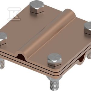 Złącze uniwersalne 3-elementowe 80×80 DR8/DR8 CU 21501403
