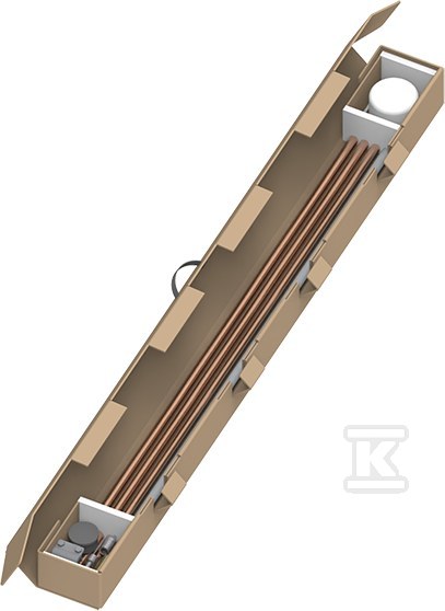 Uziom kompletny miedziowany 6-metrowy, 250um, 3/4″ MI 24126004