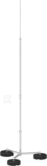 Aluminiowy maszt odgromowy na trójnogu 5-M 1P CZ 65015009 - obrazek 1