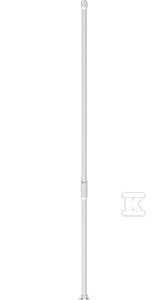 Aluminiowy maszt odgromowy na trójnogu 7-M 2P CZ 65027009