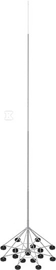 Maszt odgromowy aluminiowy na ośmionogu 13-m 1P CZ 65211309 - obrazek 1
